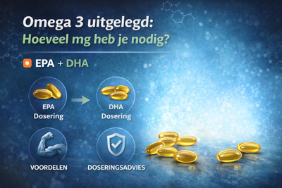 Omega 3 uitgelegd: hoeveel mg heb je nodig