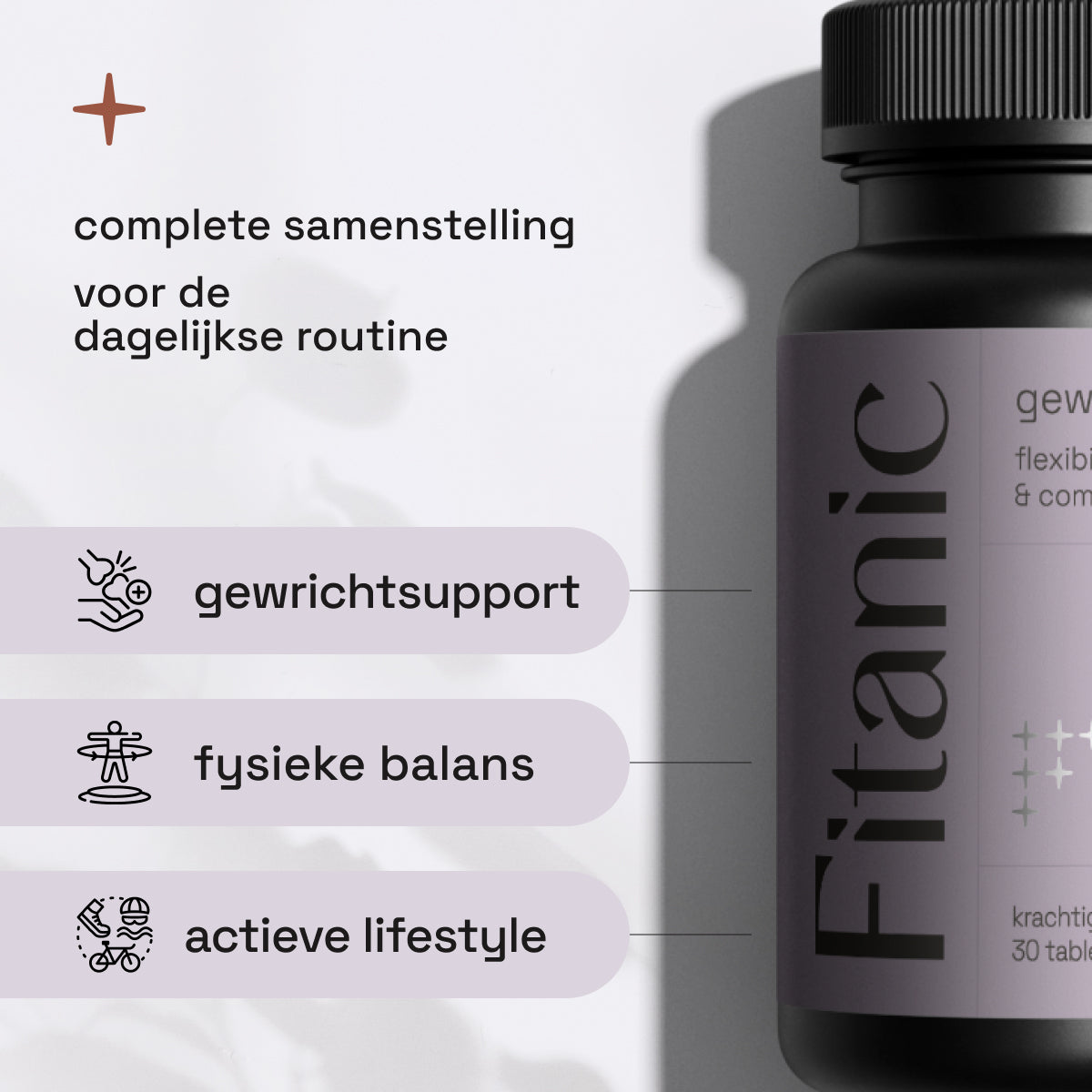 Gewrichtenformule - Glucosamine 500 mg + MSM 133 mg