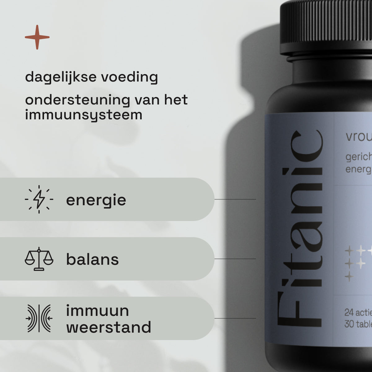 Multivitamine Vrouw Ultra - 24 Vitaminen & Mineralen