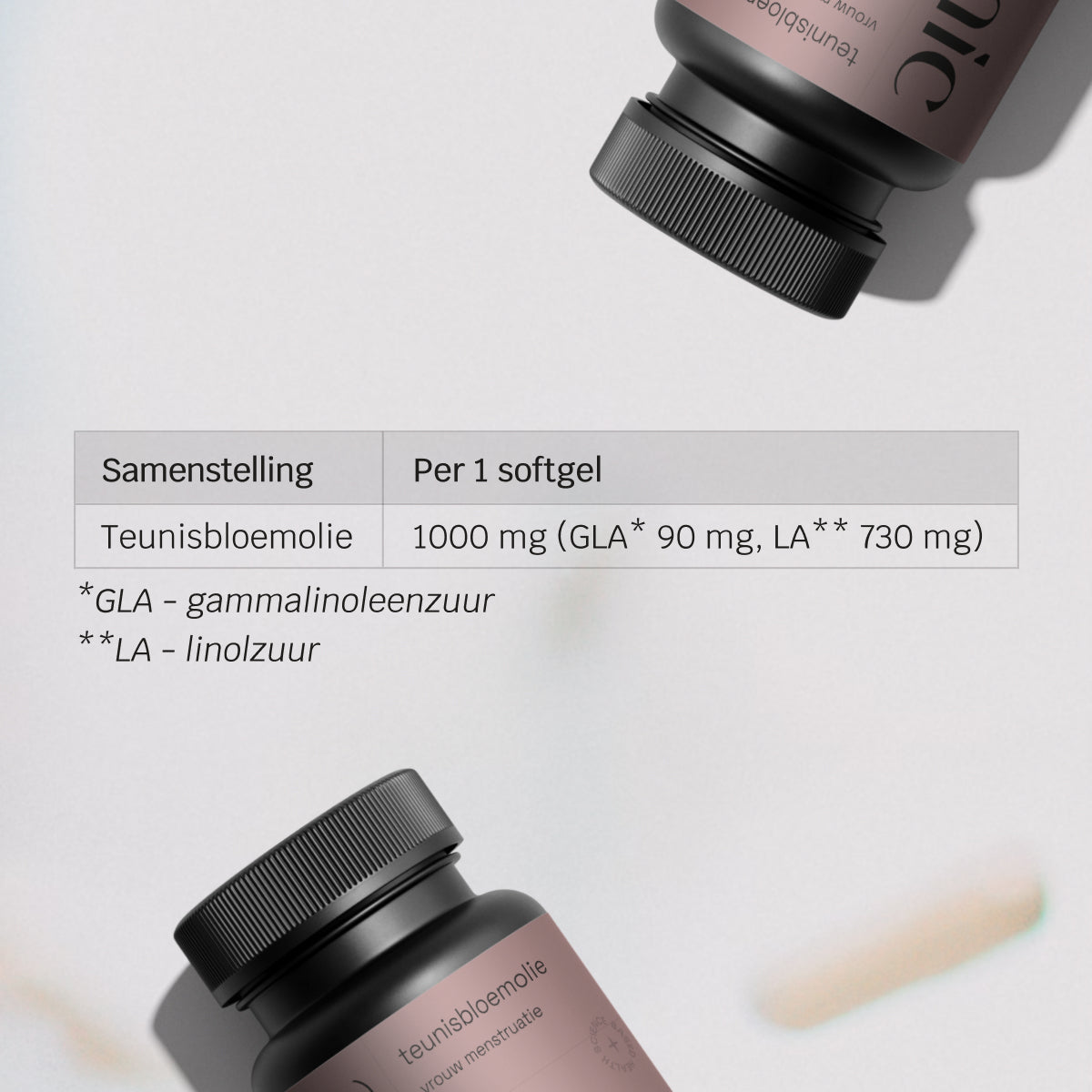 Teunisbloemolie - vrouw menstruatie