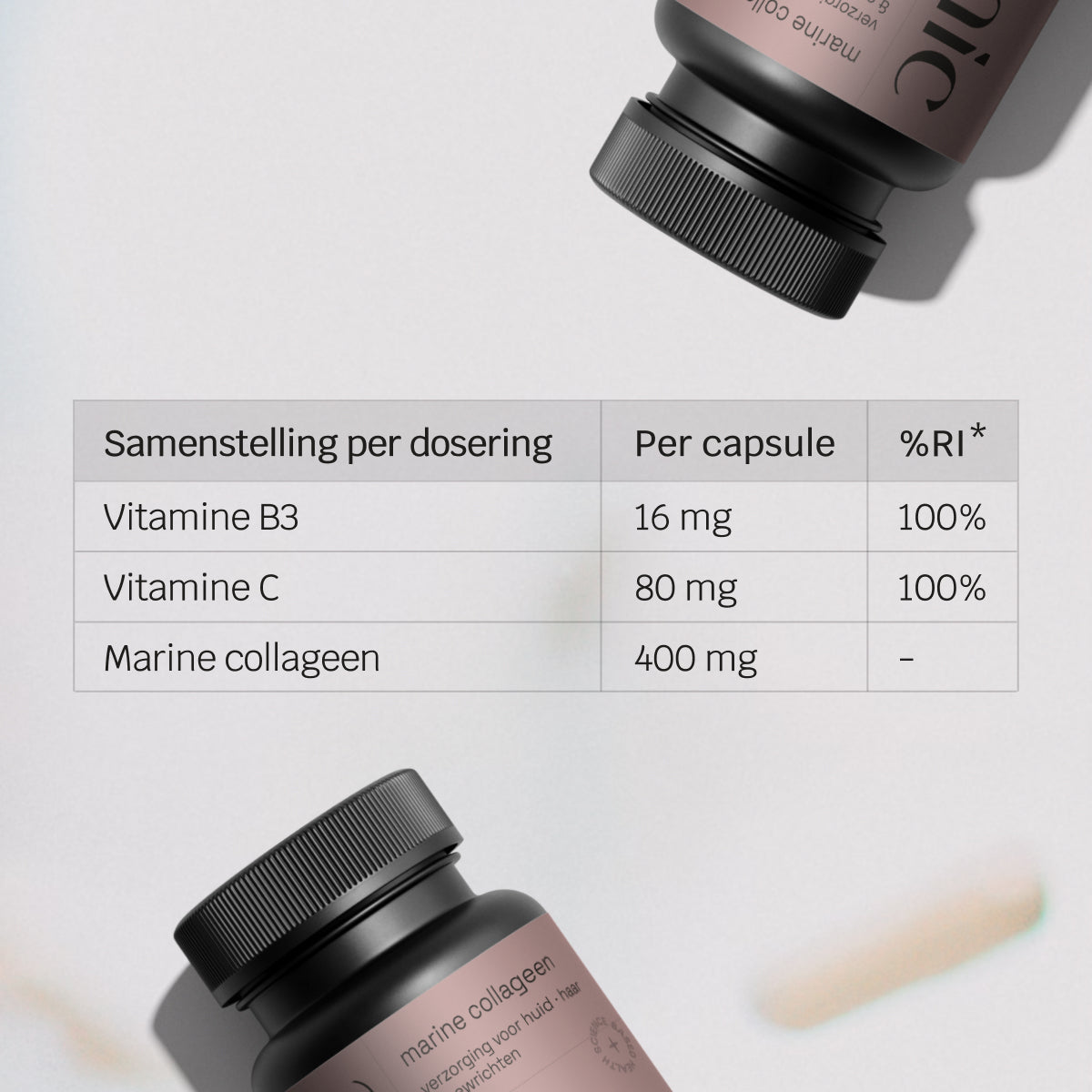Marine Collageen - 400 mg + Vitamine C