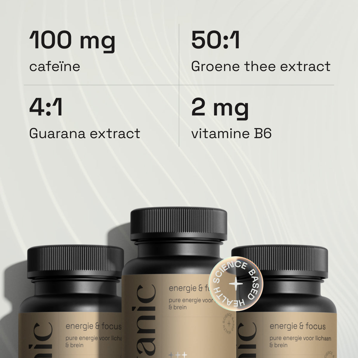 Energie & Focus - Cafeïne 100 mg