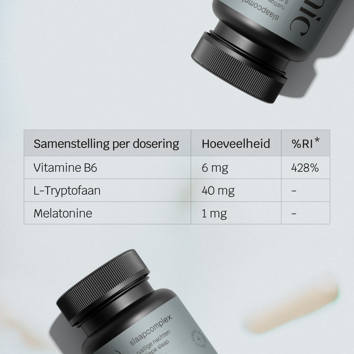 Slaap Complex - Melatonine + L-Tryptofaan