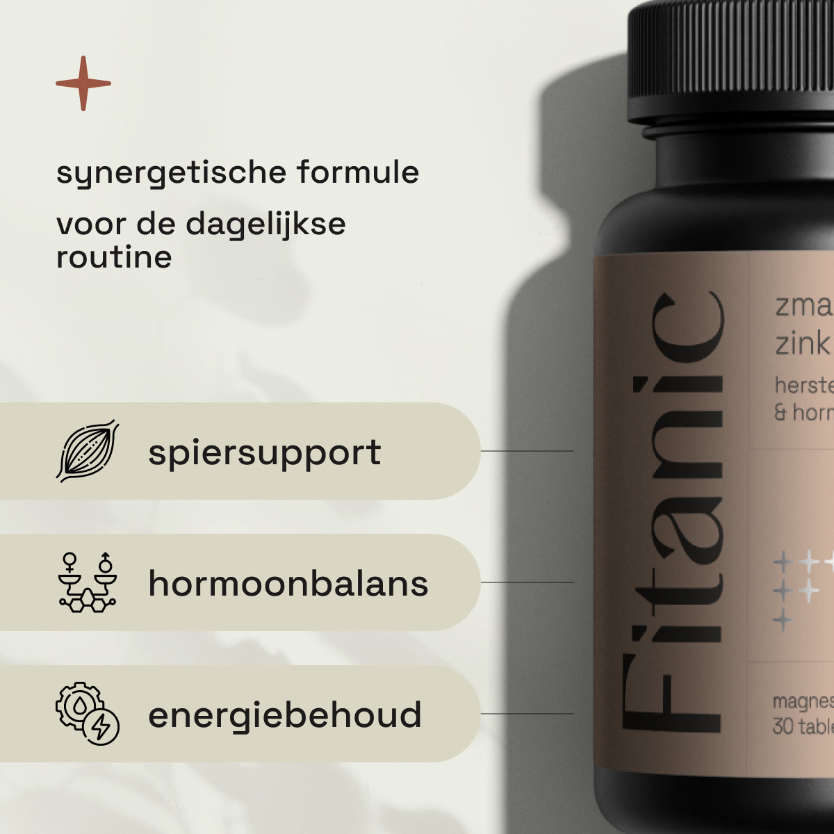 ZMA - Magnesium 375 mg + Zink 27 mg