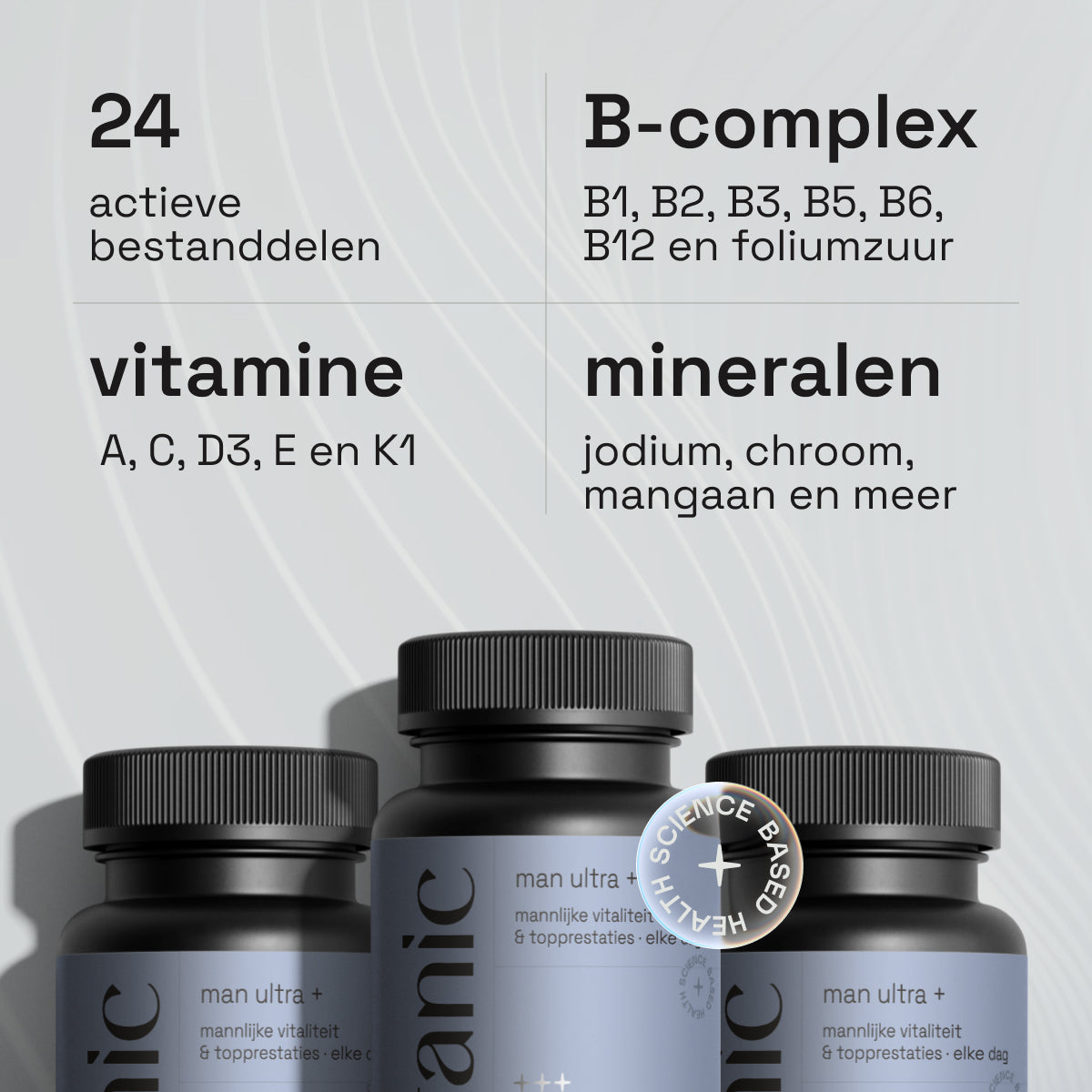 Multivitamine Man Ultra - 24 Nutriënten