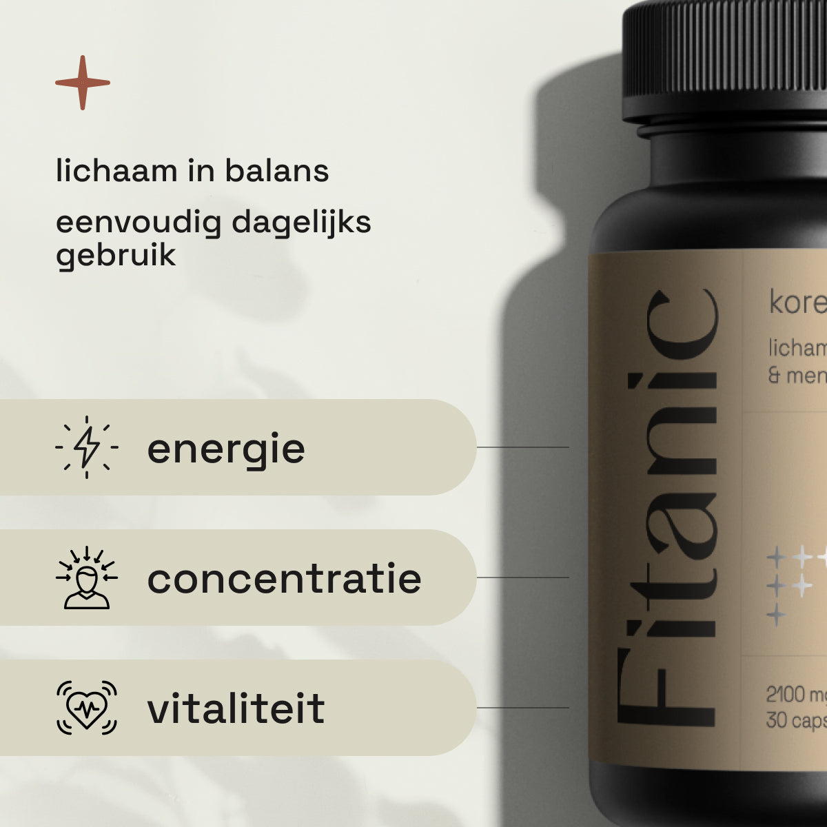 Koreaanse Ginseng - 2100 mg