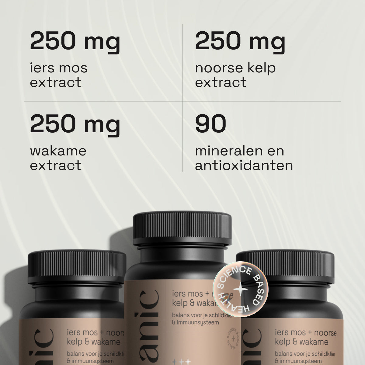 Iers Mos 250 mg + Kelp 250 mg + Wakame 250 mg