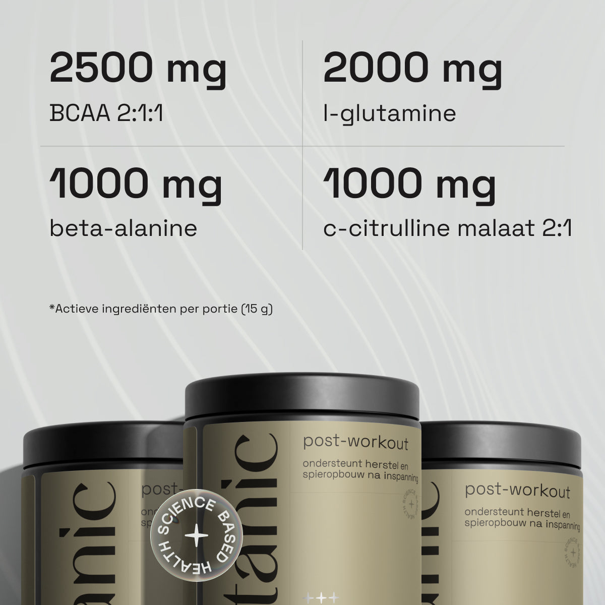 BCAA 2:1:1 - 5000 mg per Dosering